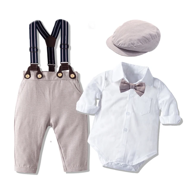 Traje para bebe /  B98 Blanco-