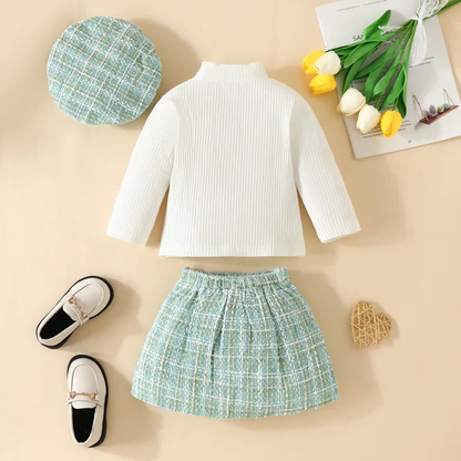 Conjunto para Niña /  B99 Celeste