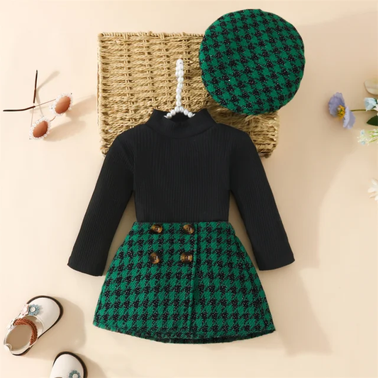 Conjunto para Niña /  B99 Verde