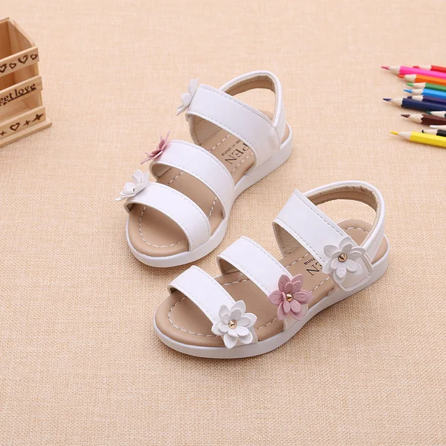 Sandalia para Niña-  /  B104 Blanco