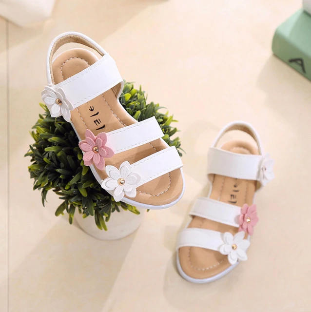 Sandalia para Niña-  /  B104 Blanco