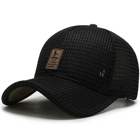 Gorra Transpirable Transparente Negra/ #2 K209
