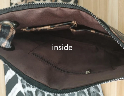 Bolso de mano para Dama  /Tigreada Cafe Oscuro RA20