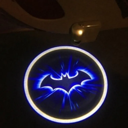 Proyector Laser Led para puerta de coche/ batman-Negro B142