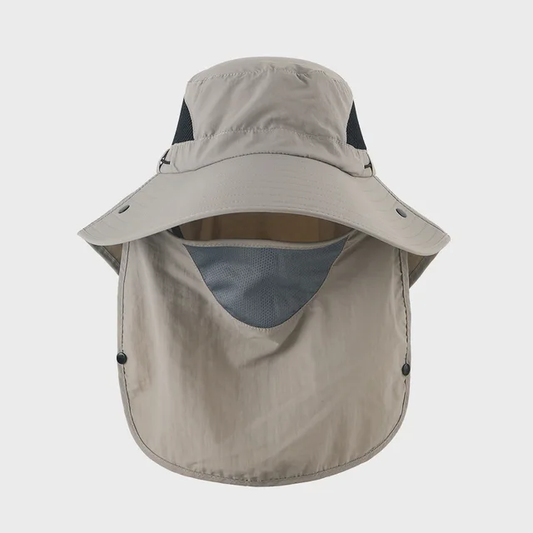 Sombrero Impermeable con protección UV / Gris Claro B144
