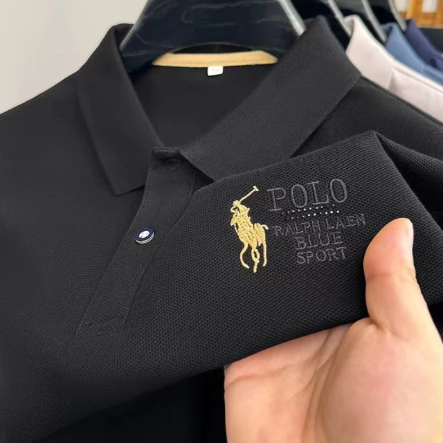 Camisa Tipo Polo AAA  /Negro N17