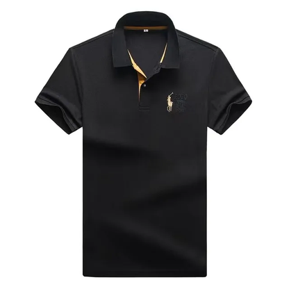 Camisa Tipo Polo AAA  /Negro N17