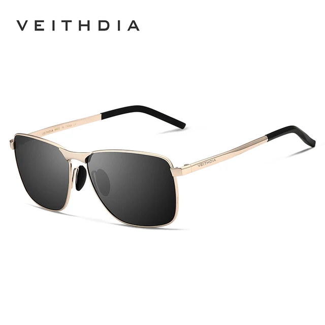 Lentes de Sol 2026  / Negro-Dorado C155