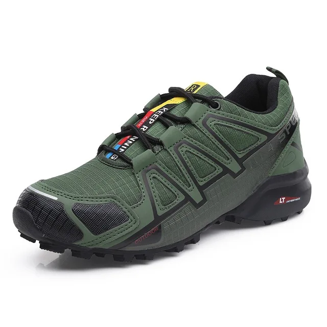 Tenis Senderismo para caballero/Verde S023