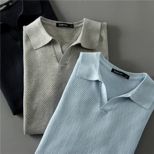 Camisa casual para caballero /Celeste K133
