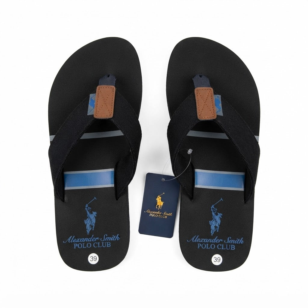 Sandalias Polo Club - Alexander Smith - KCN73 Negra