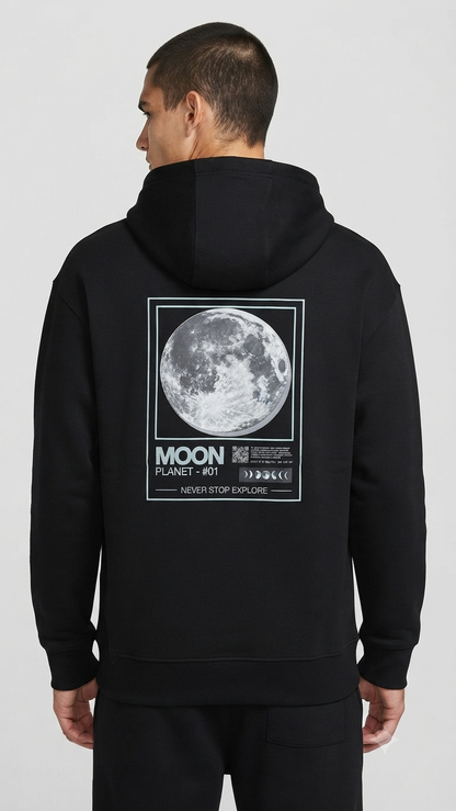 Hoodie Mission Space - NASA KCN41 Negro