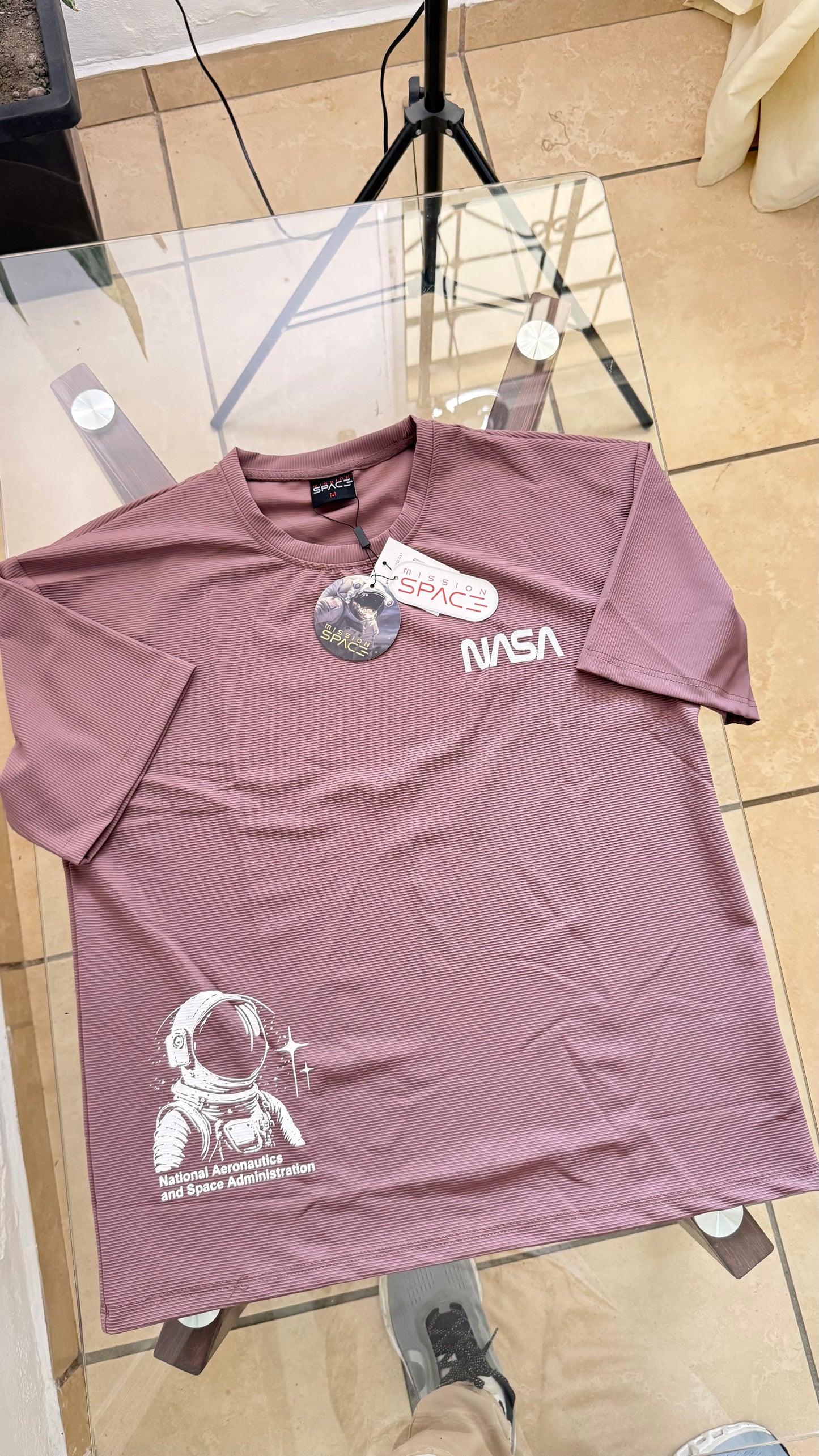 Camisa Oversize marca Mission Space - Rosa Vieja KCN38