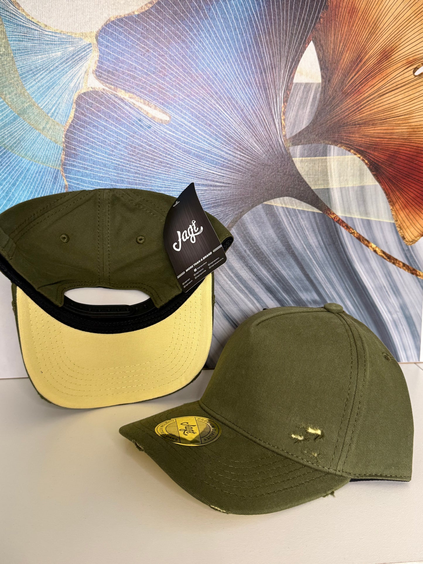 Gorra Rota marca Jagi Caps - Verde KCN55
