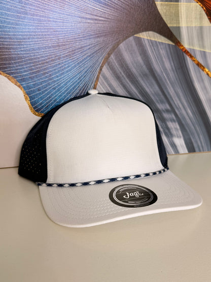 Gorra Plana Ajustable Transpirable - Azul KCN54