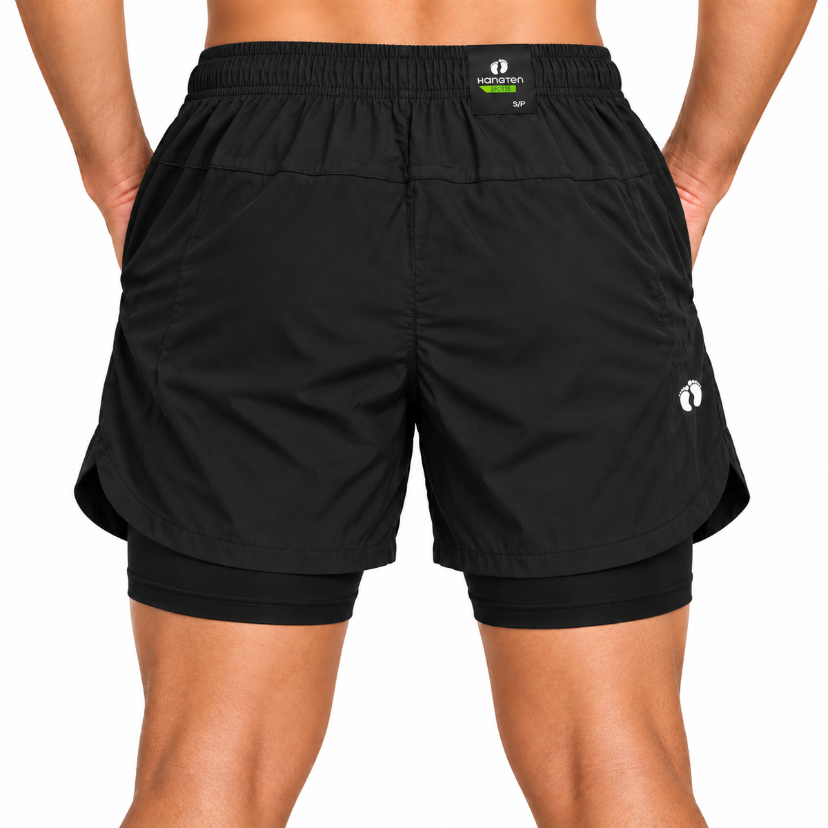 Short Deportivo para Caballero- KCN202 Negro