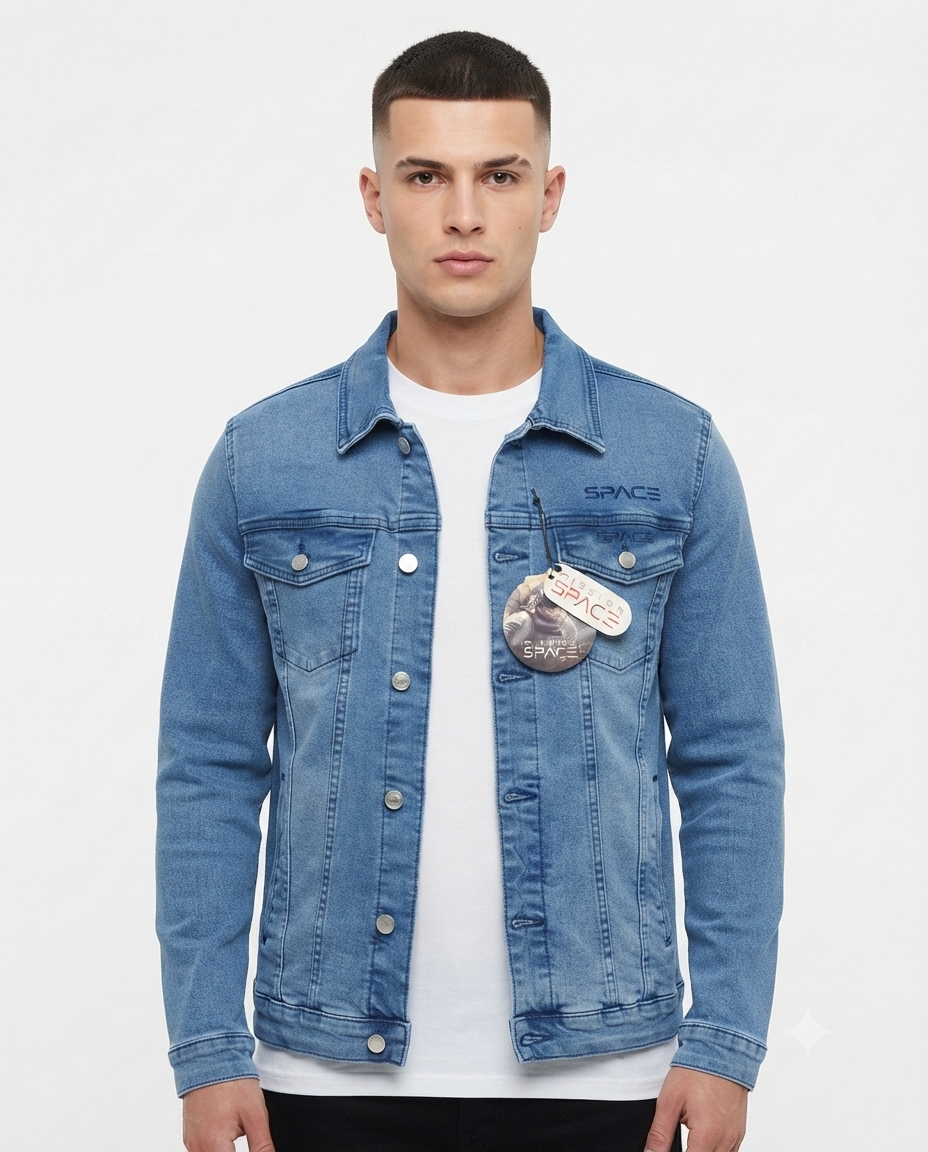 Jacket Denim Mission Space - NASA Azul KCN42