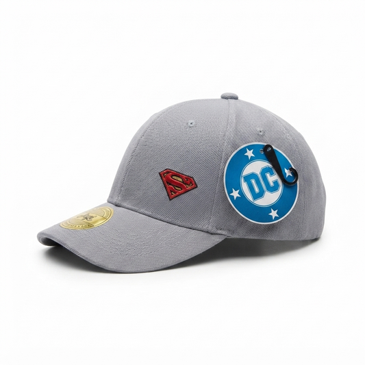 Gorra Licenciada Superman DC Marca Jagi Caps - KCN31 Blue Gray