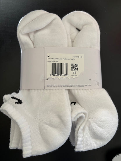 6 Pack Calcetas Nike-Full Blanco US40