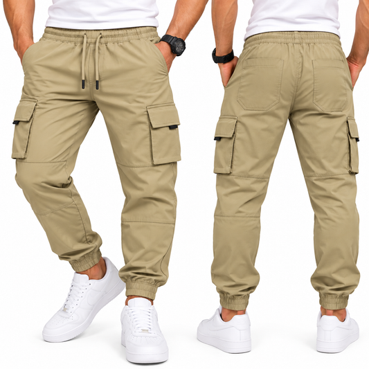Pantalón Jogger Cargo para Caballero - KCN187 Khaki