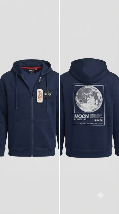 Hoodie Mission Space - NASA KCN41 Azul