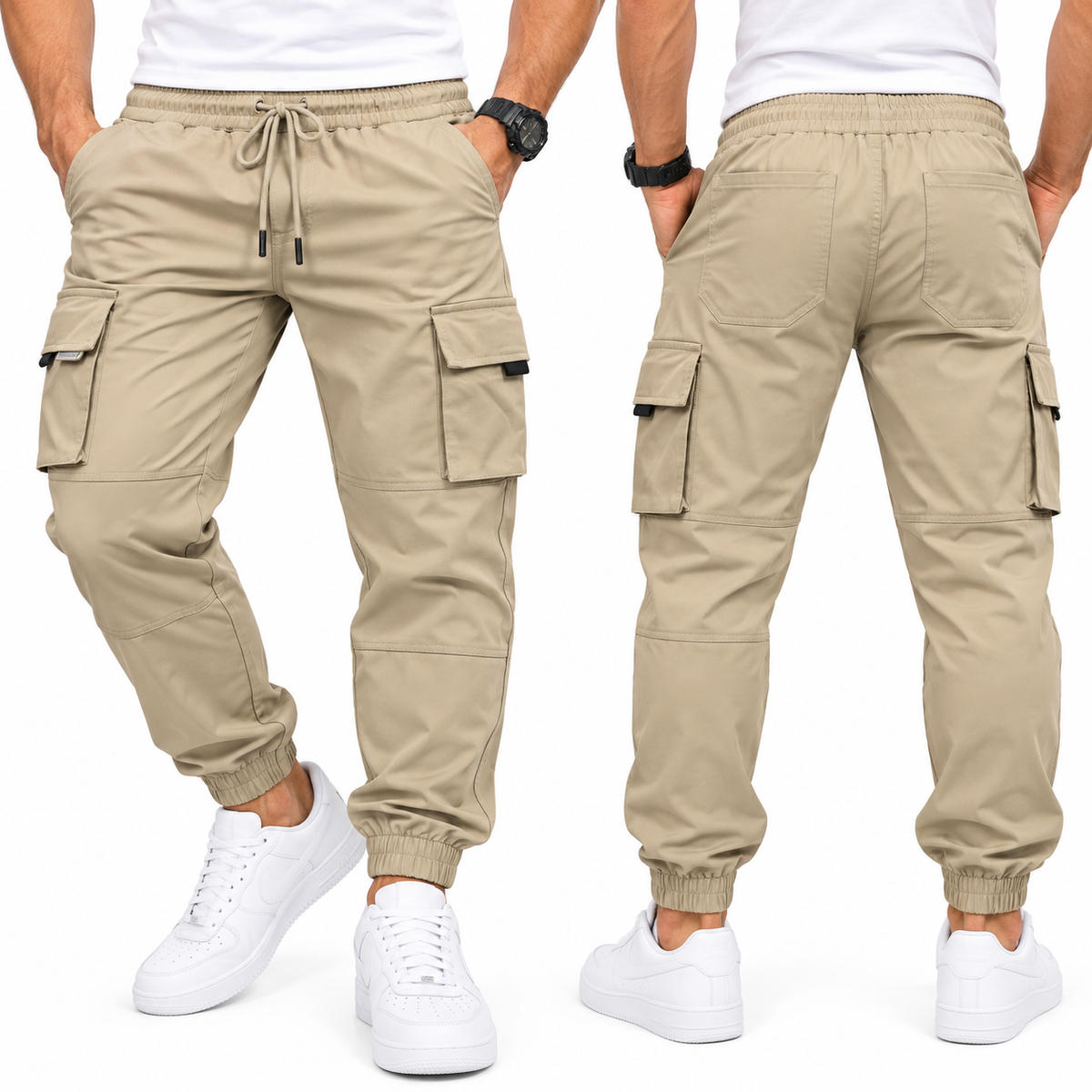 Pantalon Jogger Para Caballero - KCN168 Khaki