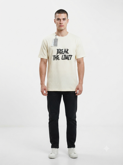 Camiseta marca ICE Man - Beige KCN47