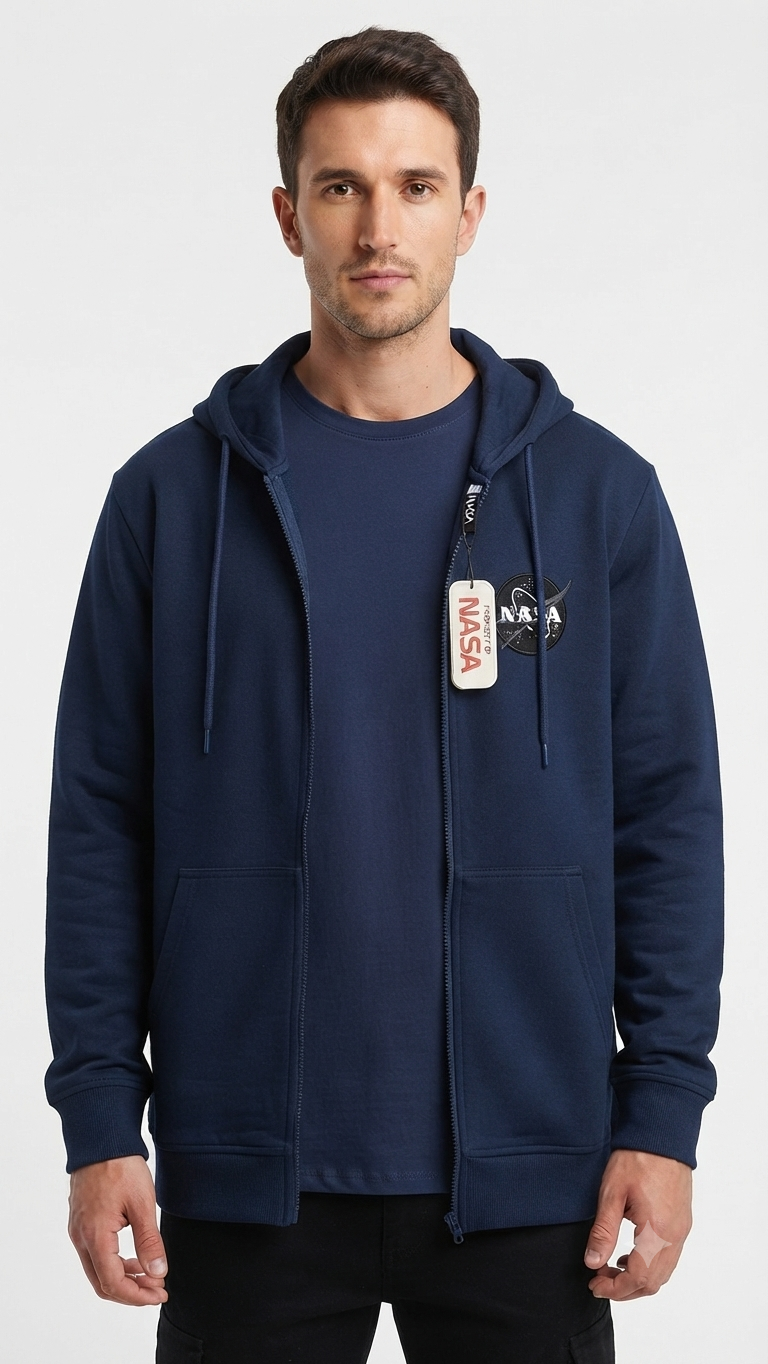Hoodie Mission Space - NASA KCN41 Azul