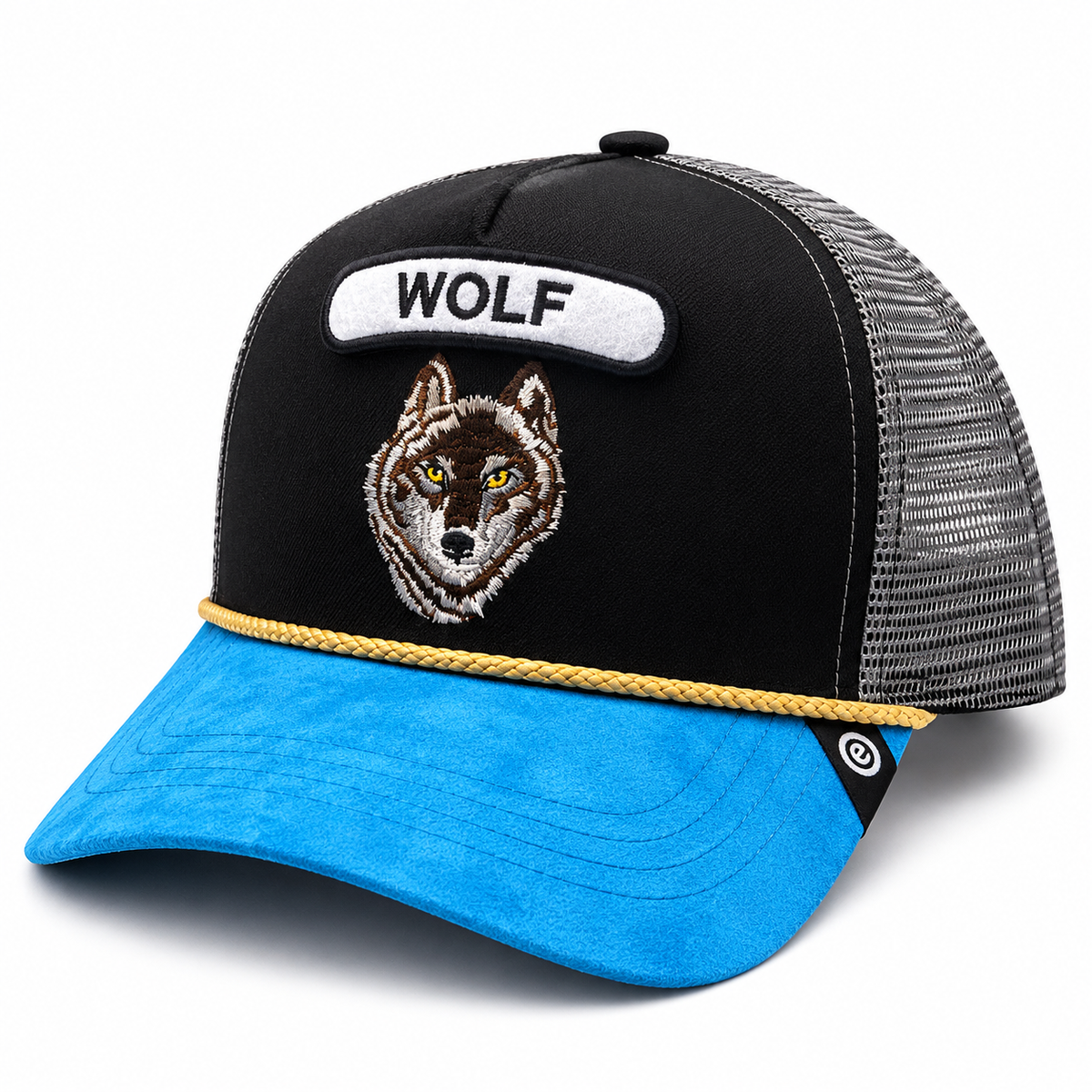 Gorra con bordado LOBO AZUL - KCN141