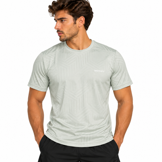 Camiseta Manga Corta para Caballero - KCN181 Verde Sage