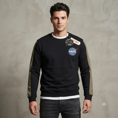 Sudadera Mission Space - NASA KCN36 Negro