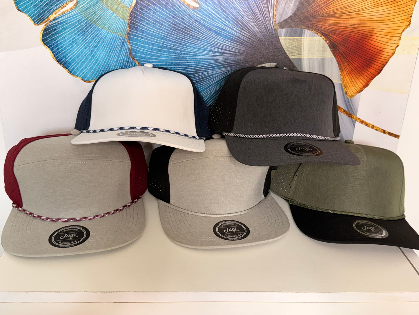 Gorra Plana Ajustable Transpirable - Negra KCN54