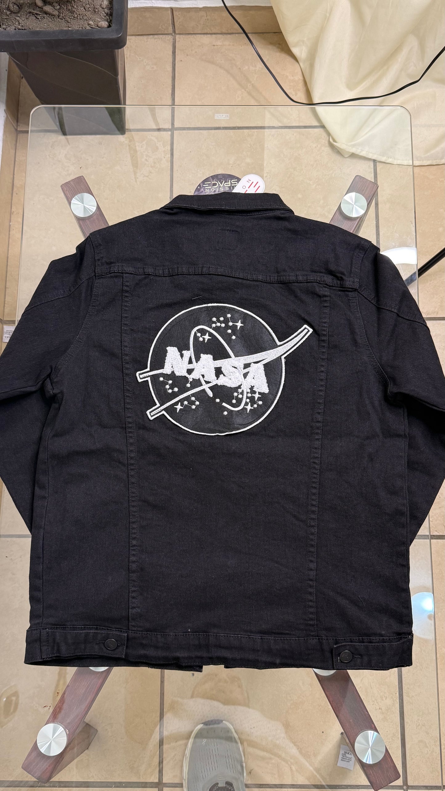 Jacket Denim Mission Space - NASA Negra KCN43