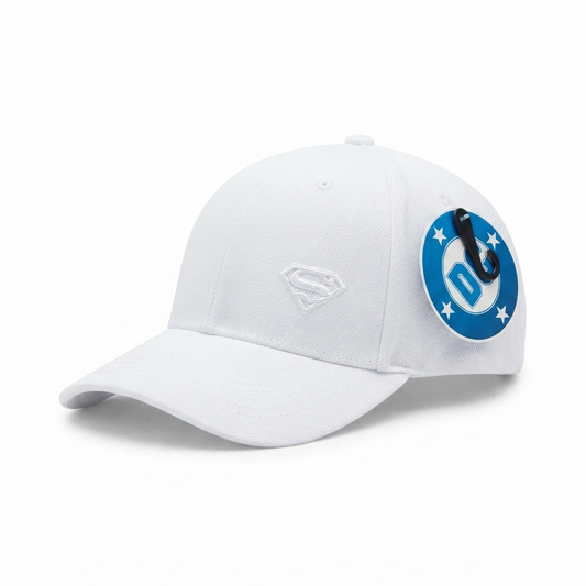 Gorra Licenciada Superman DC Marca Jagi Caps - KCN31 Blanca