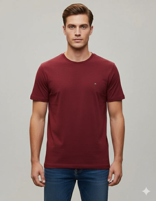 Camiseta Tommy Hilfiger-Vino US79