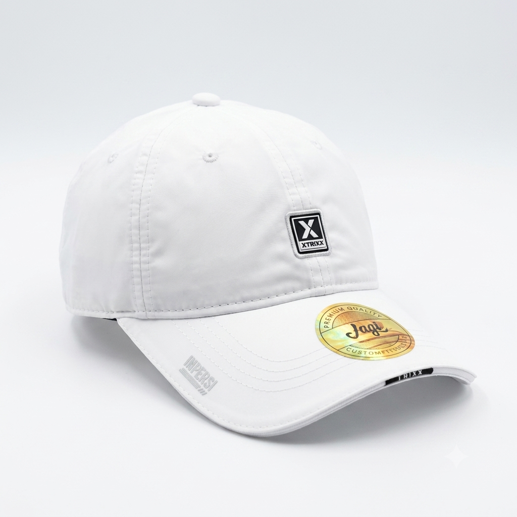 Gorra Xtrixx de Jagi Caps Impermeable - Blanca KCN66