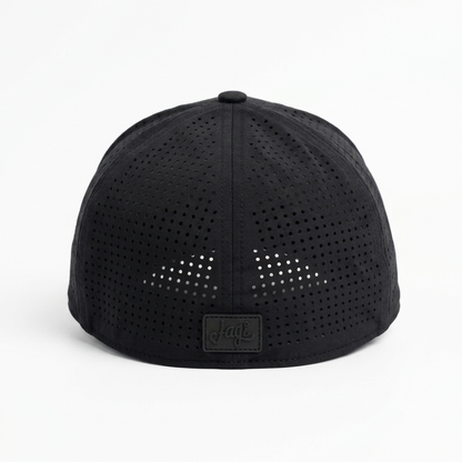 Gorra Transpirable con Micro Perforado Freedon By Jagi Caps - Negra KCN62