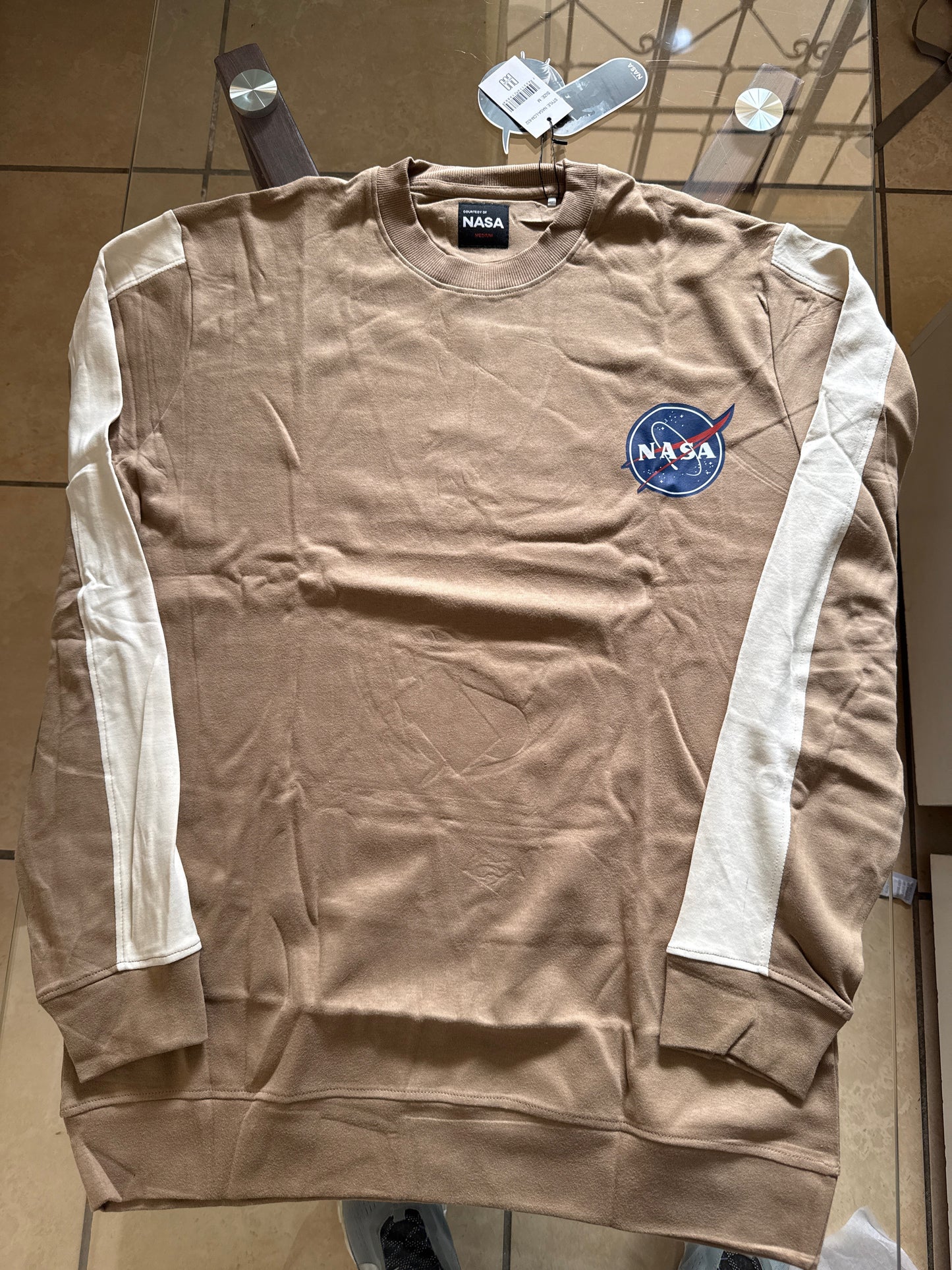 Sudadera Mission Space - NASA KCN36 Khaki