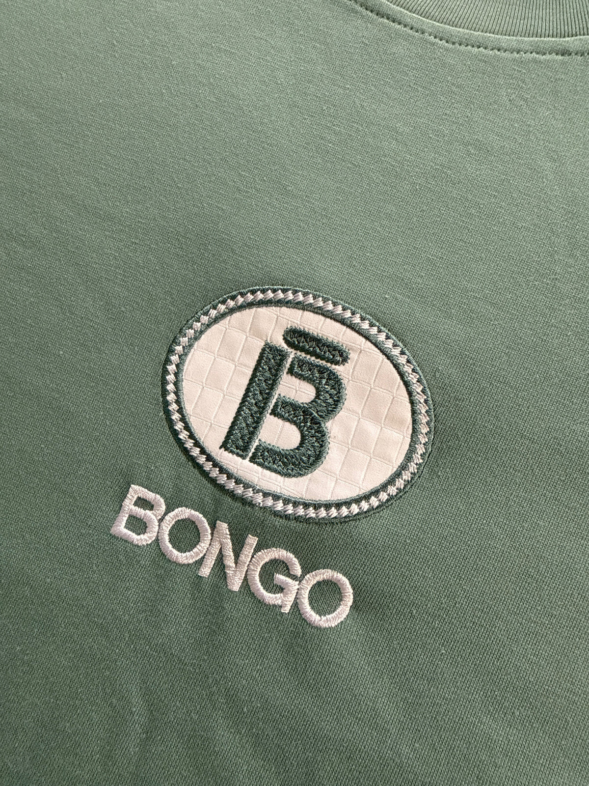 Camiseta Bongo para Caballero Oversize - Verde KCN10