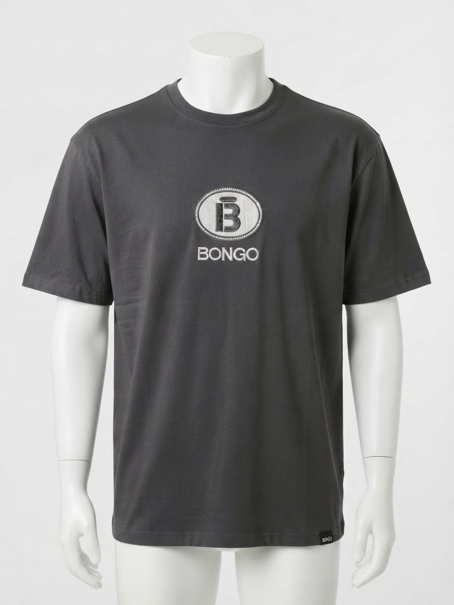 Camiseta Bongo para Caballero Oversize - Charcoal KCN10