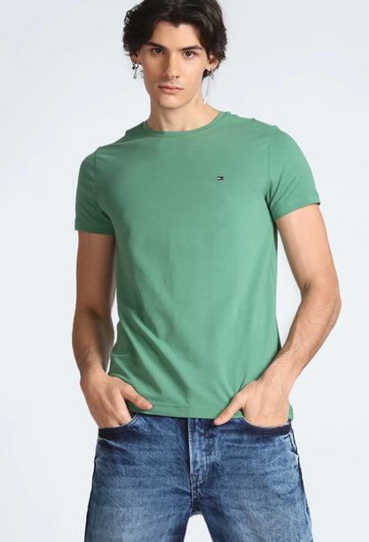 Camiseta Tommy Hilfiger-Verde US46