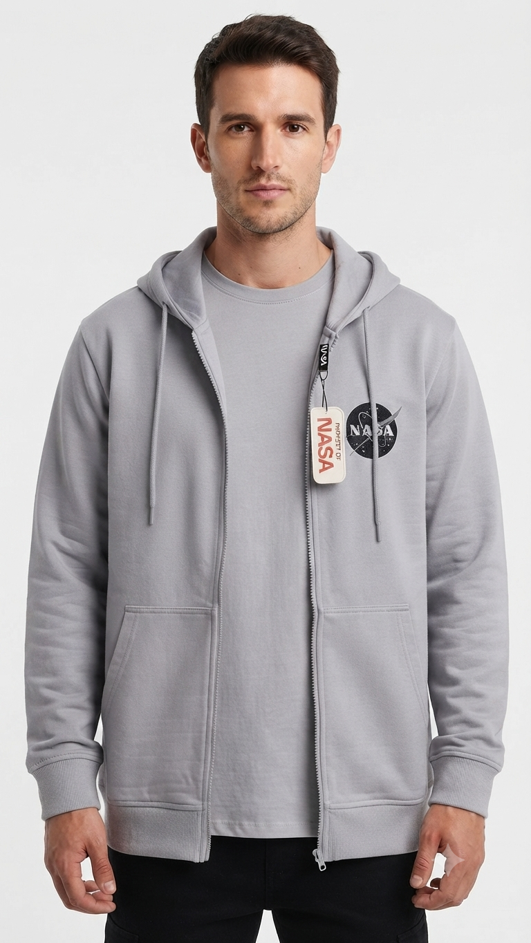 Hoodie Mission Space - NASA KCN41 Gris