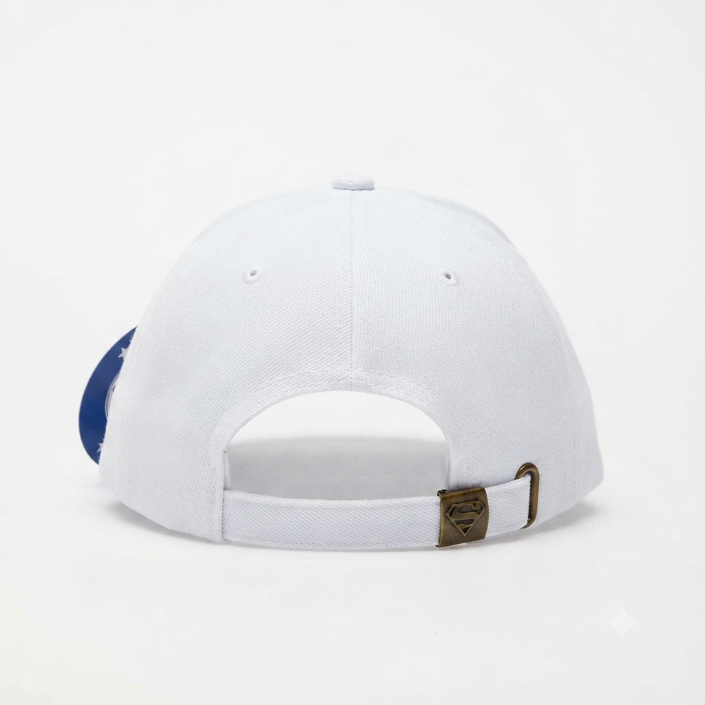 Gorra Licenciada Superman DC Marca Jagi Caps - KCN31 Blanca