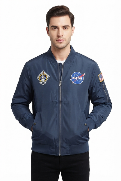 Jacket Impermeable Mission Space - NASA Azul KCN45