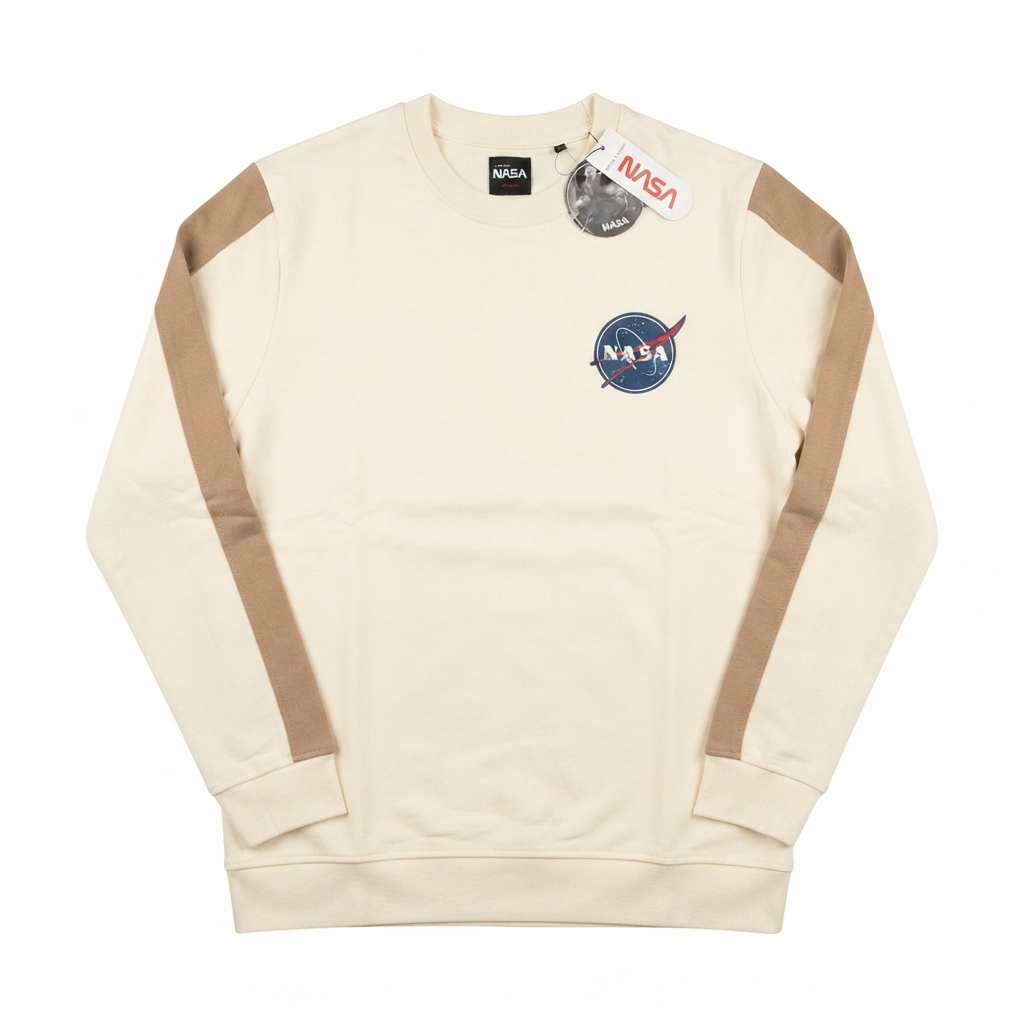 Sudadera Mission Space - NASA Beige KCN36