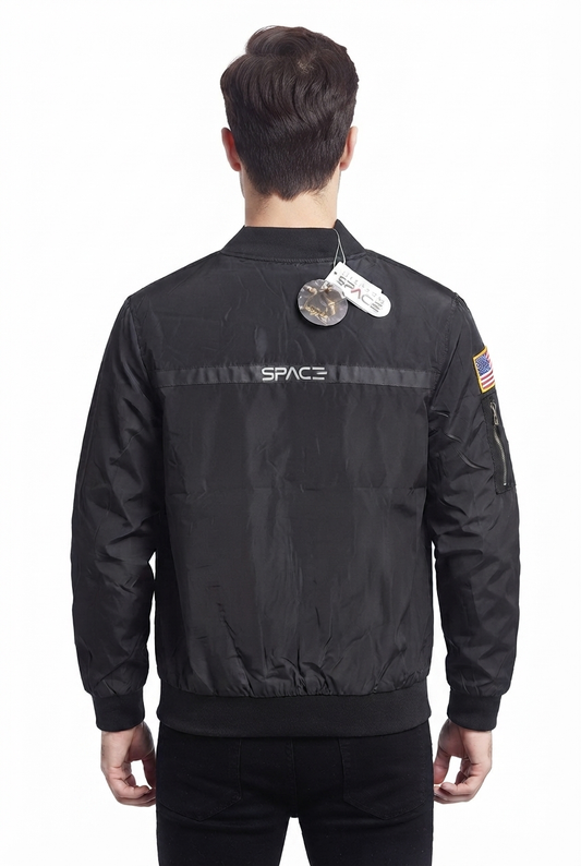 Jacket Impermeable Mission Space - NASA Negra KCN45
