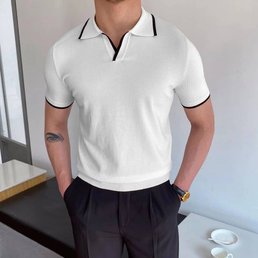 OUTLET27 Camiseta Cuello- Blanco