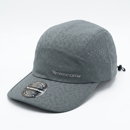 Gorra Deportiva Transpirable Freedon by Jagi Caps - Gris Oscuro KCN65