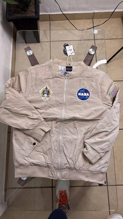 Jacket Impermeable Mission Space - NASA Beige KCN45