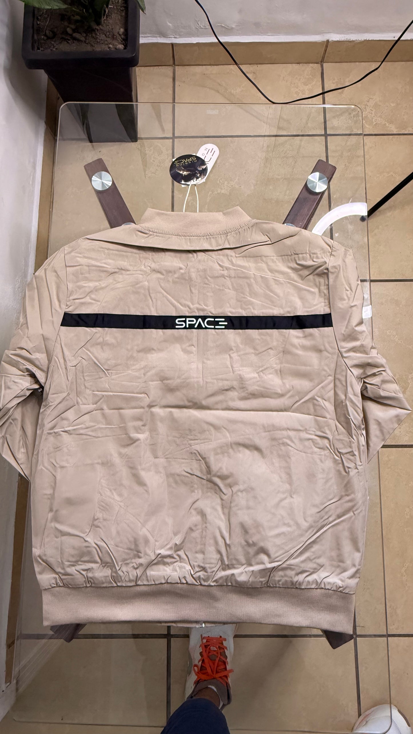 Jacket Impermeable Mission Space - NASA Beige KCN45